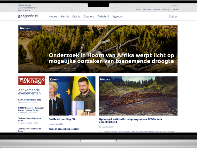 Geografie website preview Geografie website preview
